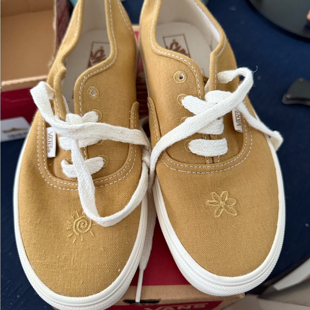 Vans Yellow Canvas Shoes